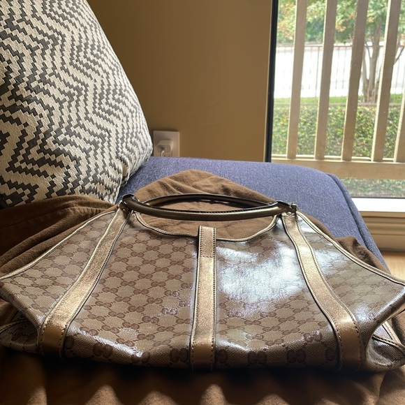 Gucci GG Crystal Canvas Bag - Picture 7 of 16